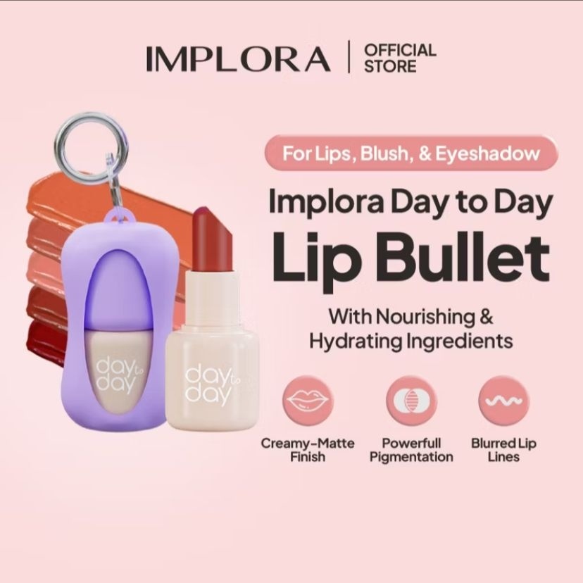 Implora Day To Day Lip Bullet (Shopee/Implora Official Shop)