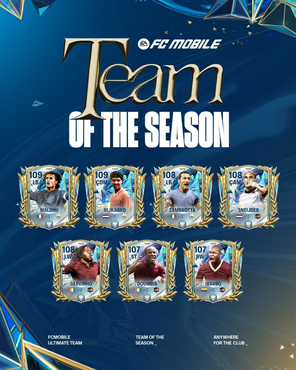 Pemain TOTS Icon Italia Week 4 di FC Mobile. (ist)