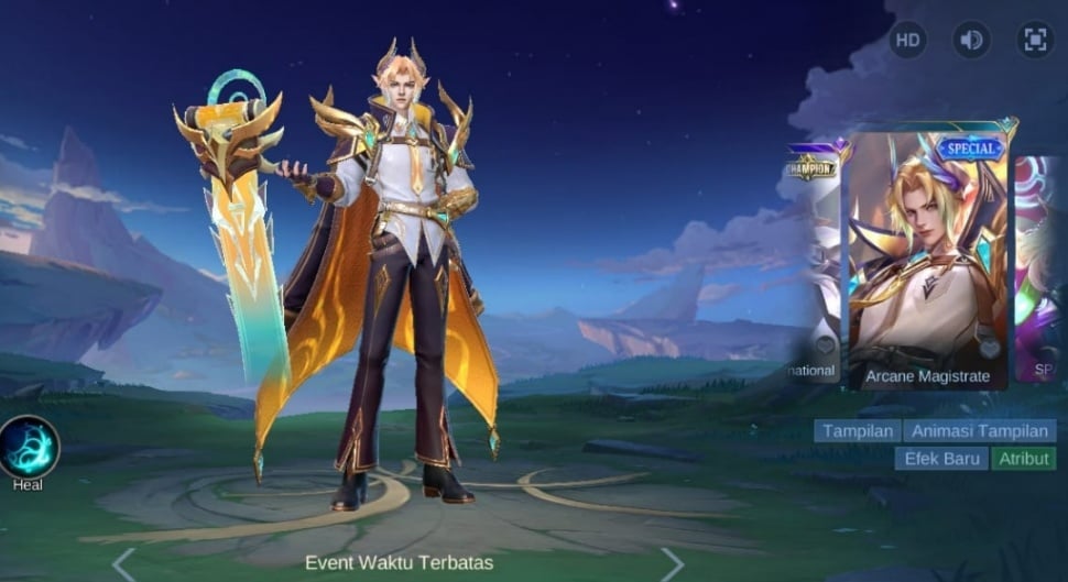 Ilustrasi skin Special Estes. (ist)