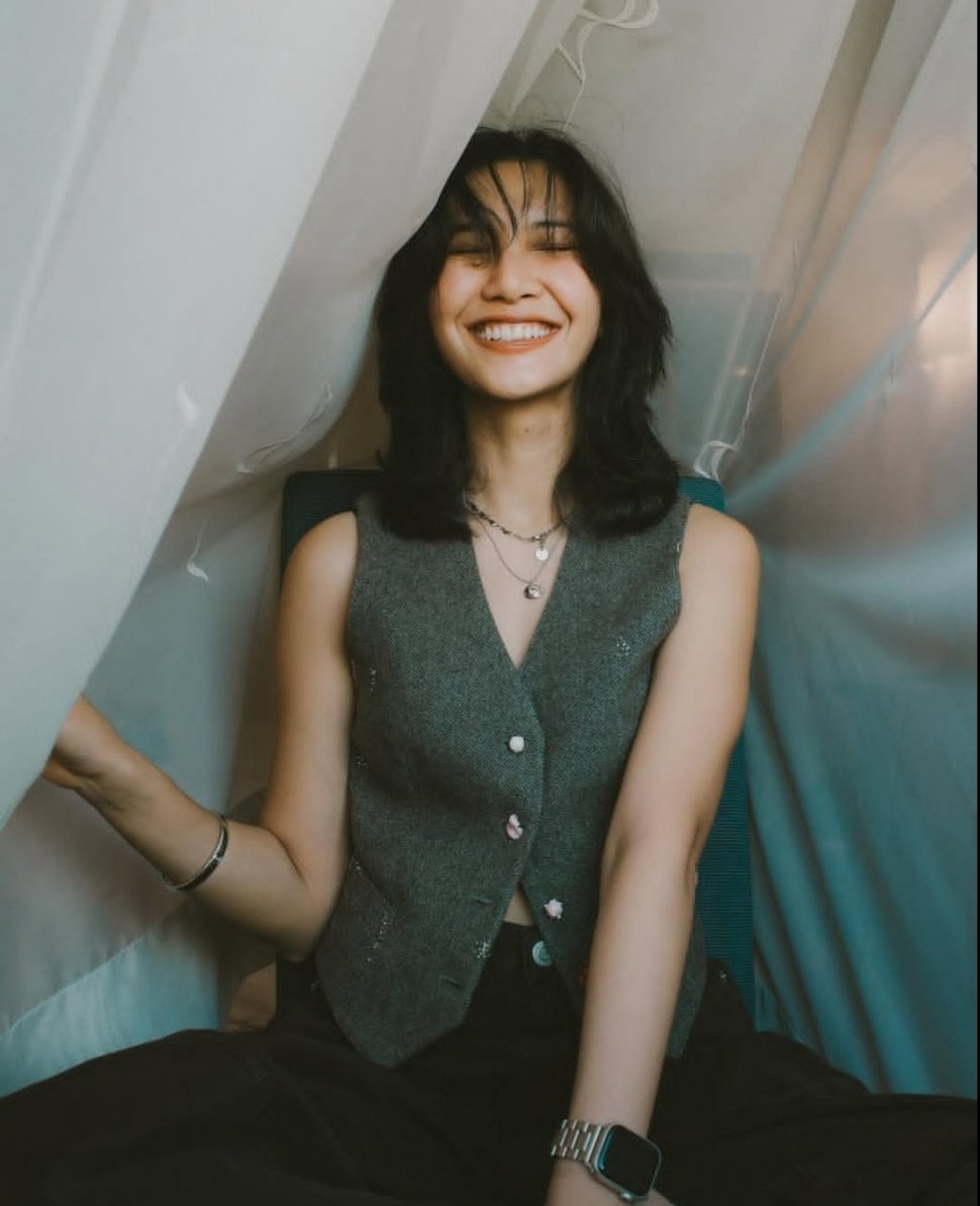 OOTD Sheila Dara Pakai Vest. (Instagram)