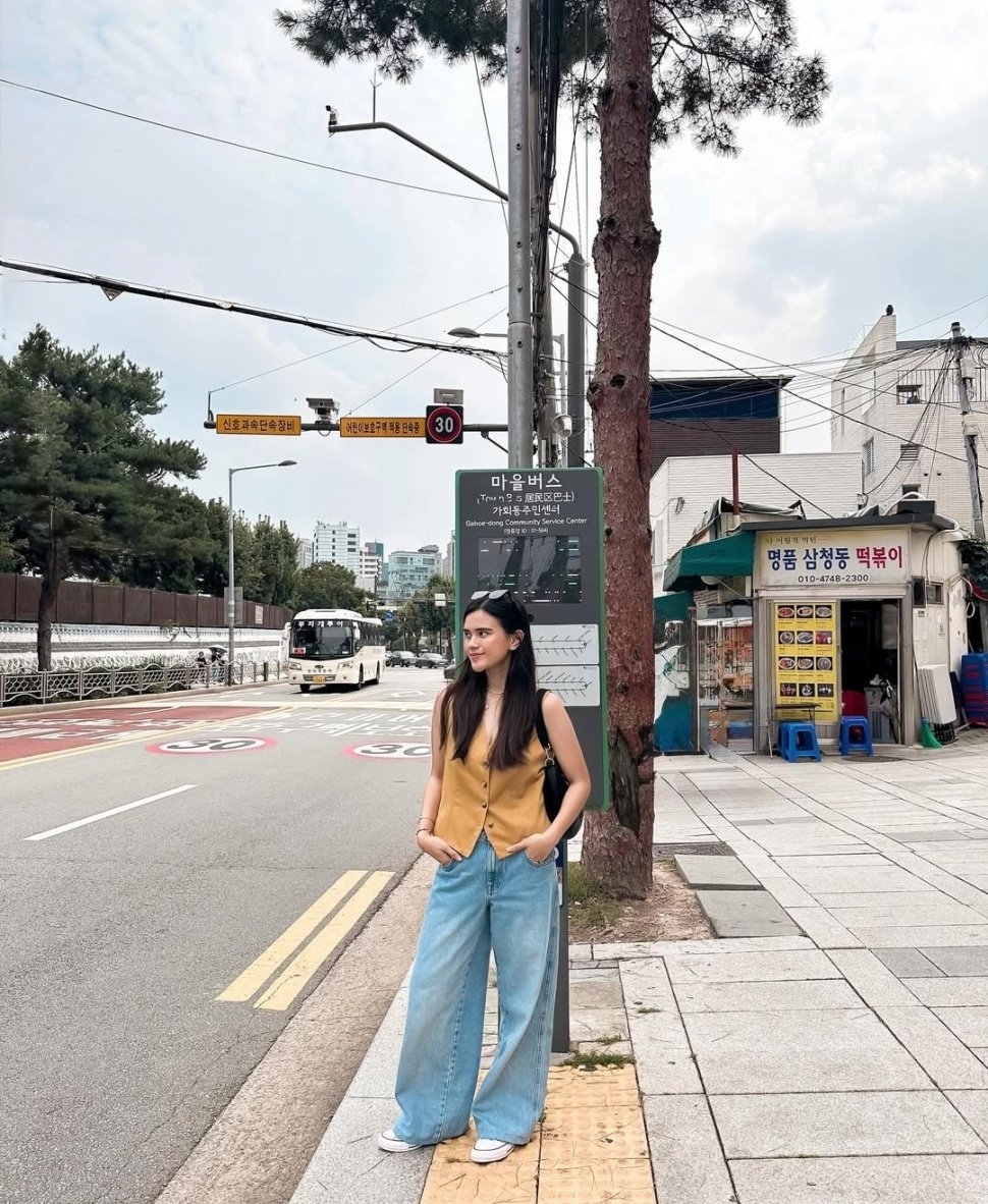 OOTD Audi Marissa Pakai Vest. (Instagram)
