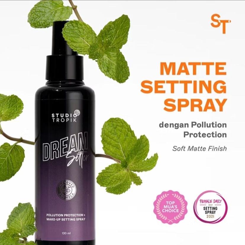 Studio Tropik Dream Setter Pollution Protection Makeup Setting Spray (Shopee/BEAUTYHAUL Official Shop) 