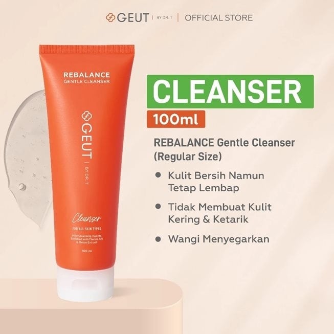 Skincare GEUT terlaris di Shopee. (Shopee/GEUT by dr. T Official Shop)