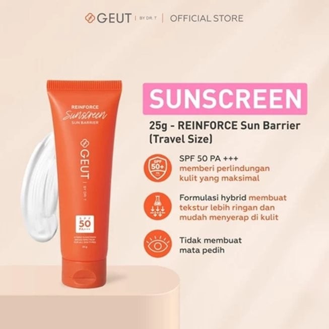 Skincare GEUT terlaris di Shopee. (Shopee/GEUT by dr. T Official Shop)