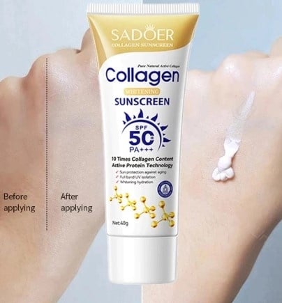 SADOER Collagen Water Sunscreen SPF 50+ PA+++