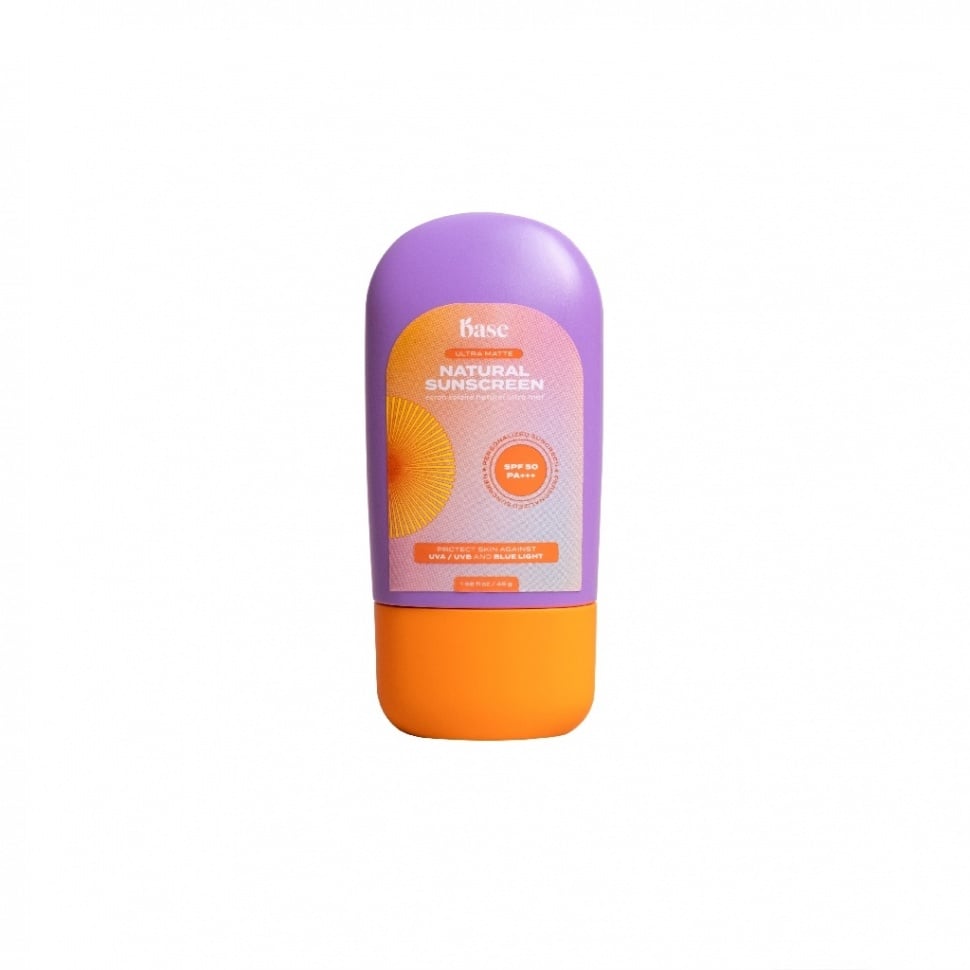 BASE Ultra Matte Natural Sunscreen. (Shopee)
