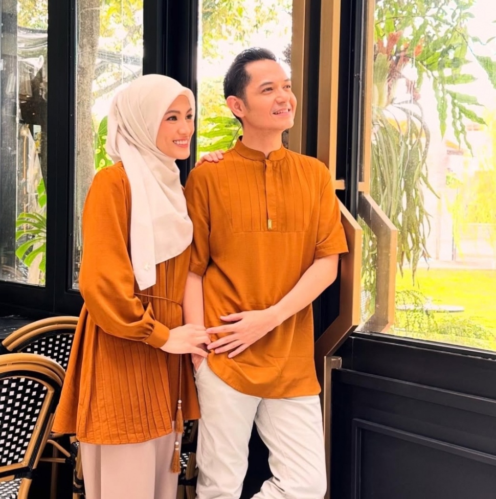 Outfit couple Dude Harlino & Alyssa Soebandono. (Foto: Instagram.com/dude2harlino)