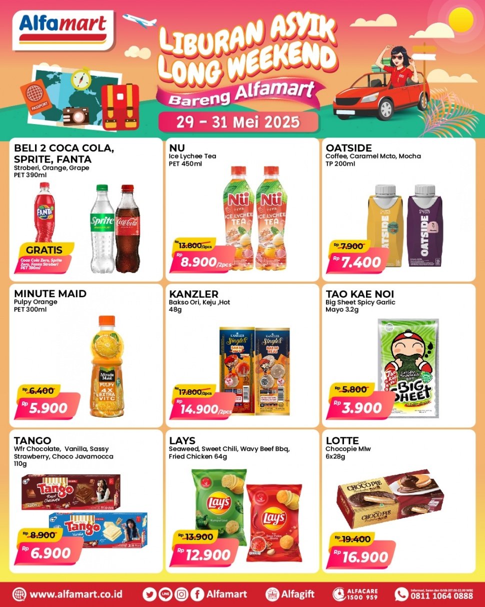 Promo Alfamart hari ini, Kamis, 29 Mei 2025 (Instagram/alfamart)