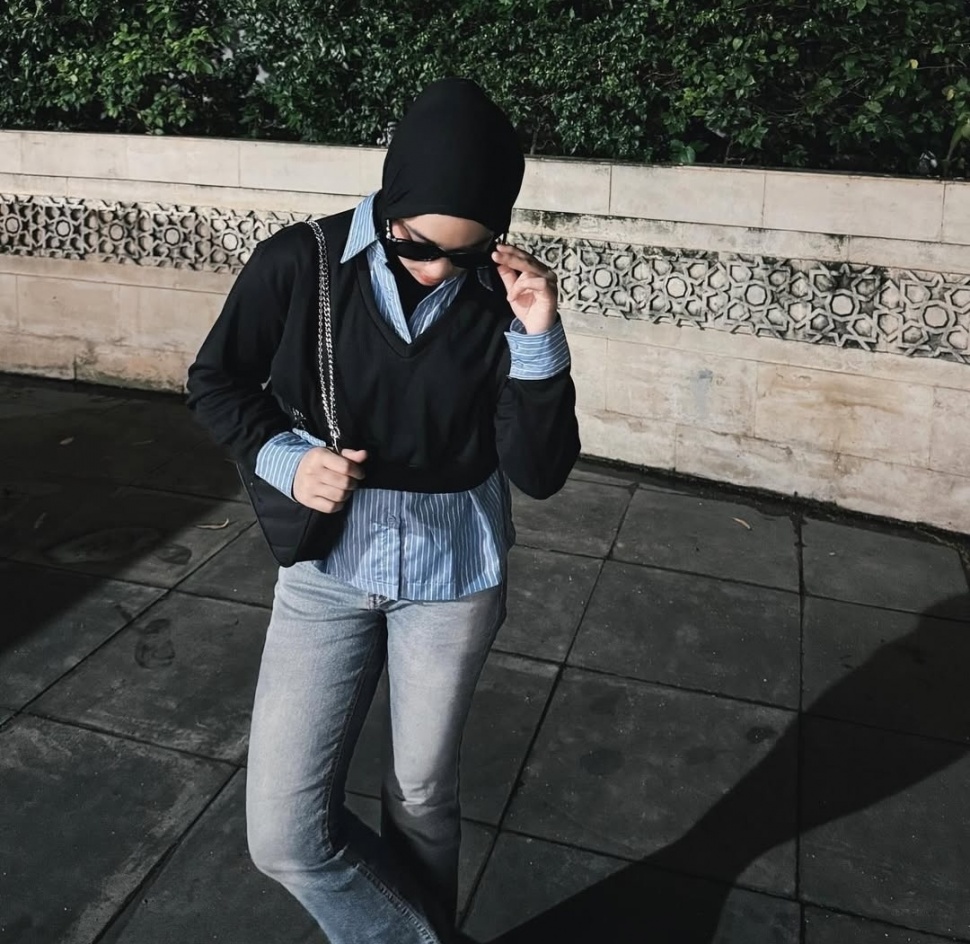OOTD Hijab Friendly ala Nabila Taqiyyah (Instagram.com/nabilataqiyyah)