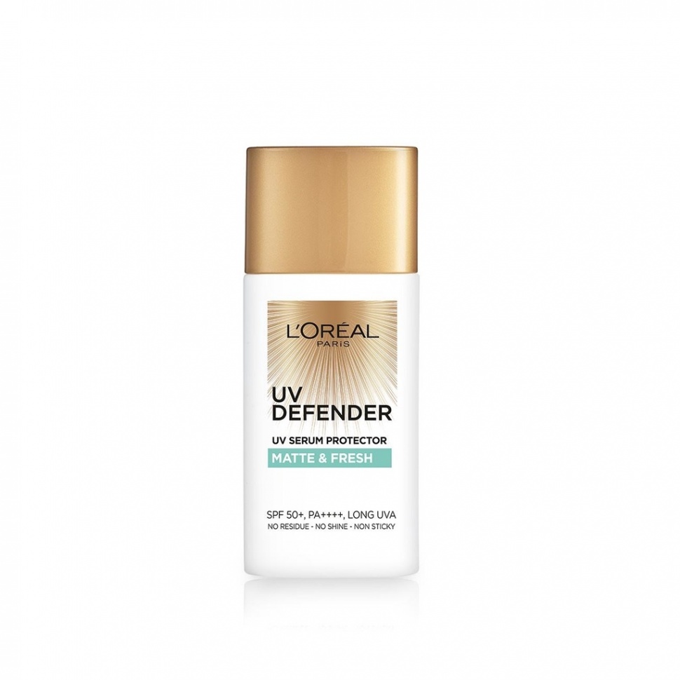 L'Oréal Paris UV Defender Matte & Fresh SPF 50+ PA++++. (Shopee)