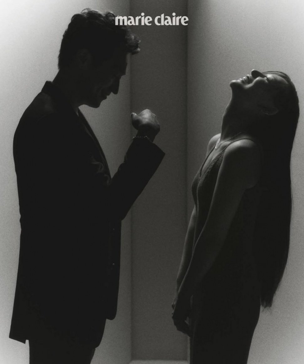Son Suk Ku & Kim Ji Won (Sumber foto: Instagram.com/marieclairekorea)