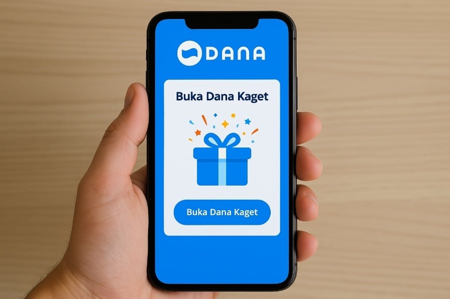 Ilustrasi Saldo DANA Kaget. [Dok Suara.com]