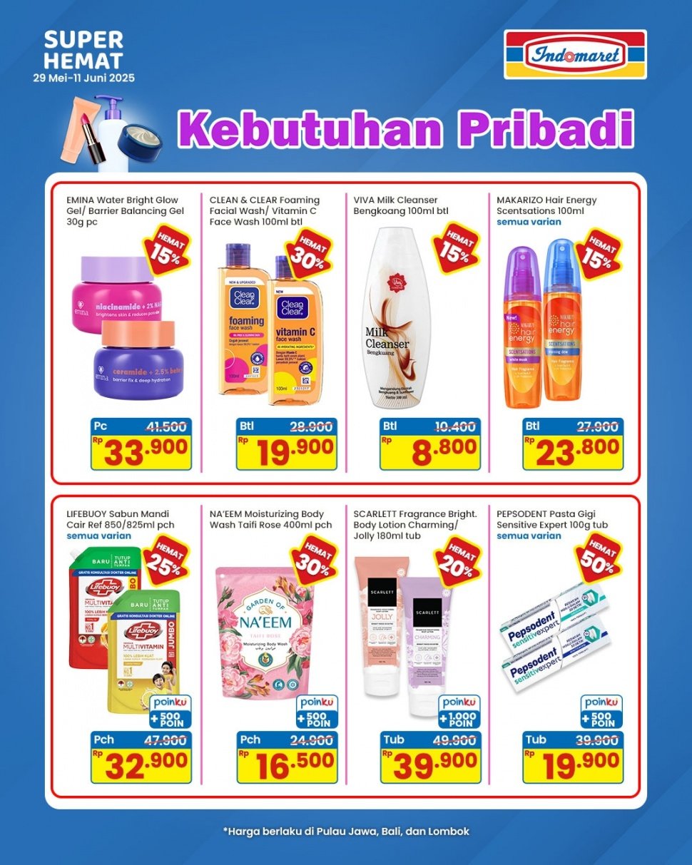 Promo Super Hemat Indomaret 29 Mei - 11 Juni 2025. (Instagram)