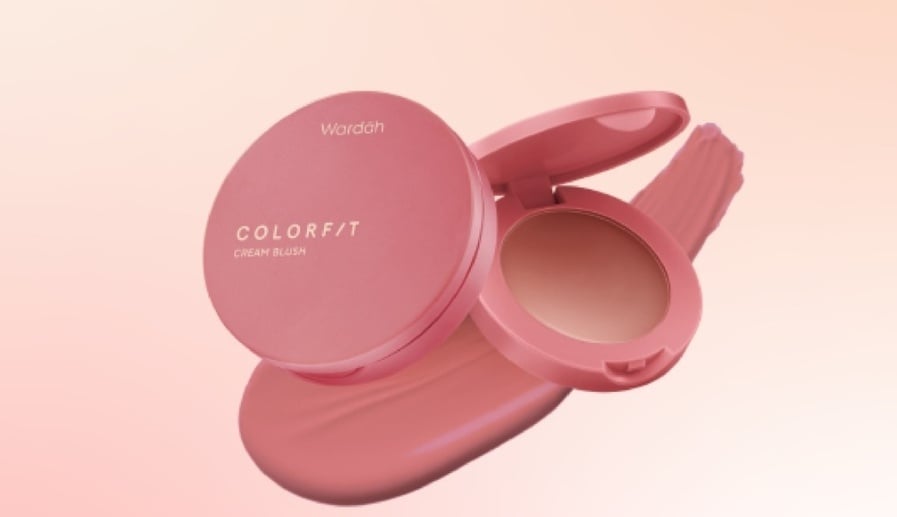 Wardah Colorfit Cream Blush 01 Sand Coral (Wardah)