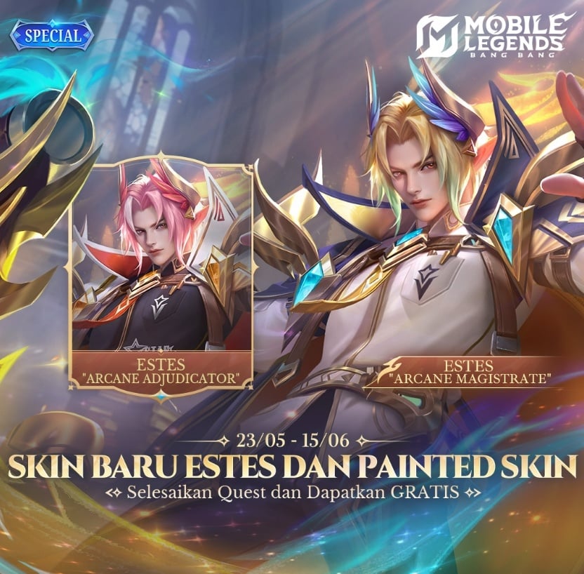 Ilustrasi Skin Special Estes. (Instagram)