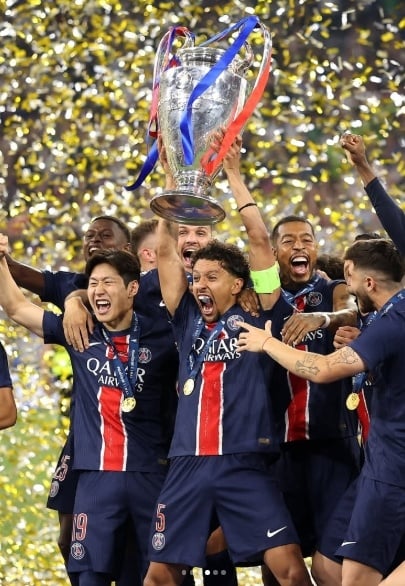 Paris Saint-Germain (PSG) akhirnya berhasil menorehkan sejarah baru dalam dunia sepak bola Eropa setelah meraih gelar juara Liga Champions untuk pertama kalinya. (IG PSG)
