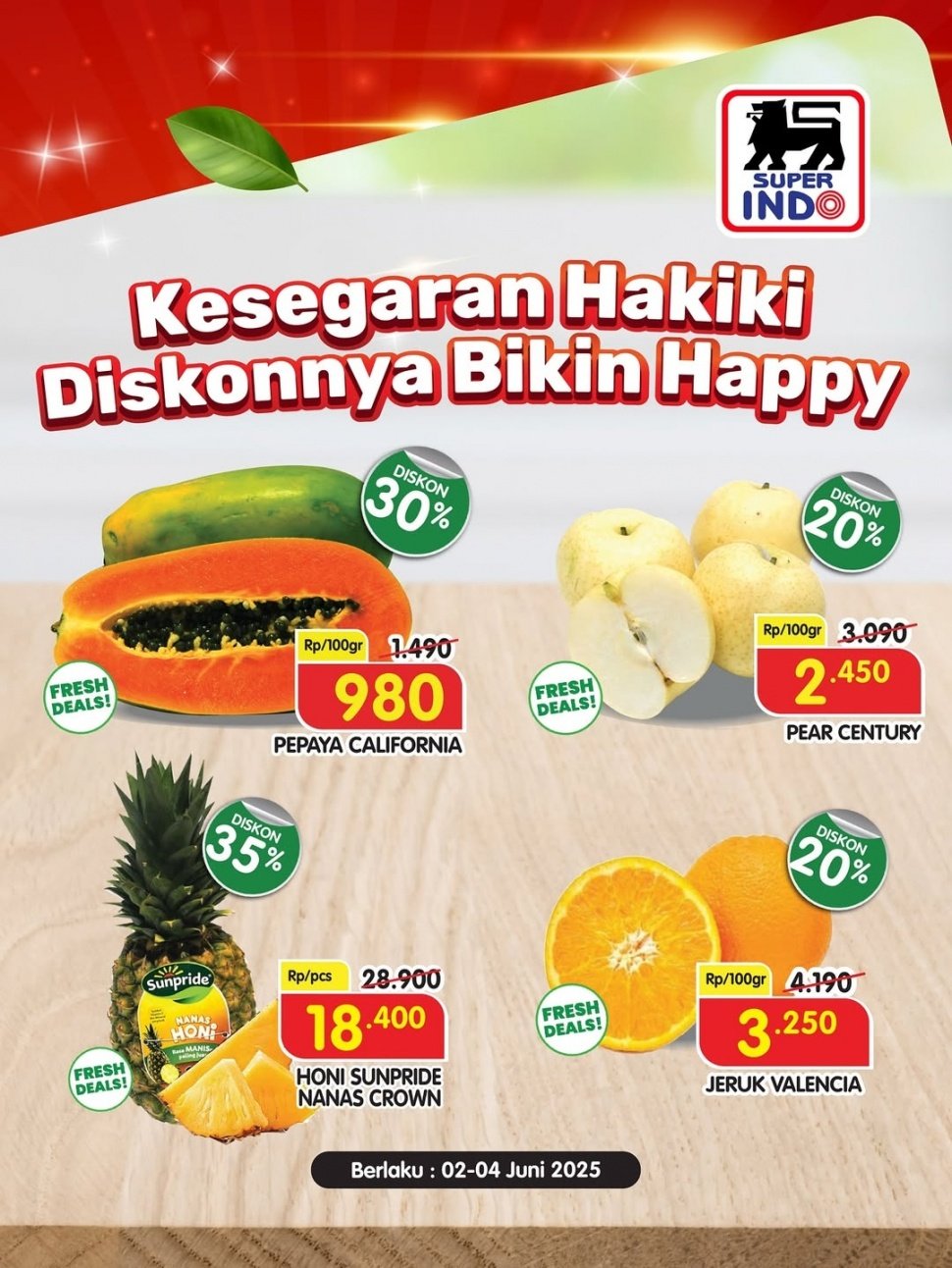 Promo Superindo yang berlaku mulai hari ini (Instagram/infosuperindo)