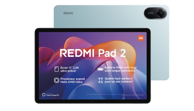 Penampakan Redmi Pad 2. (Xiaomi via Phox France)