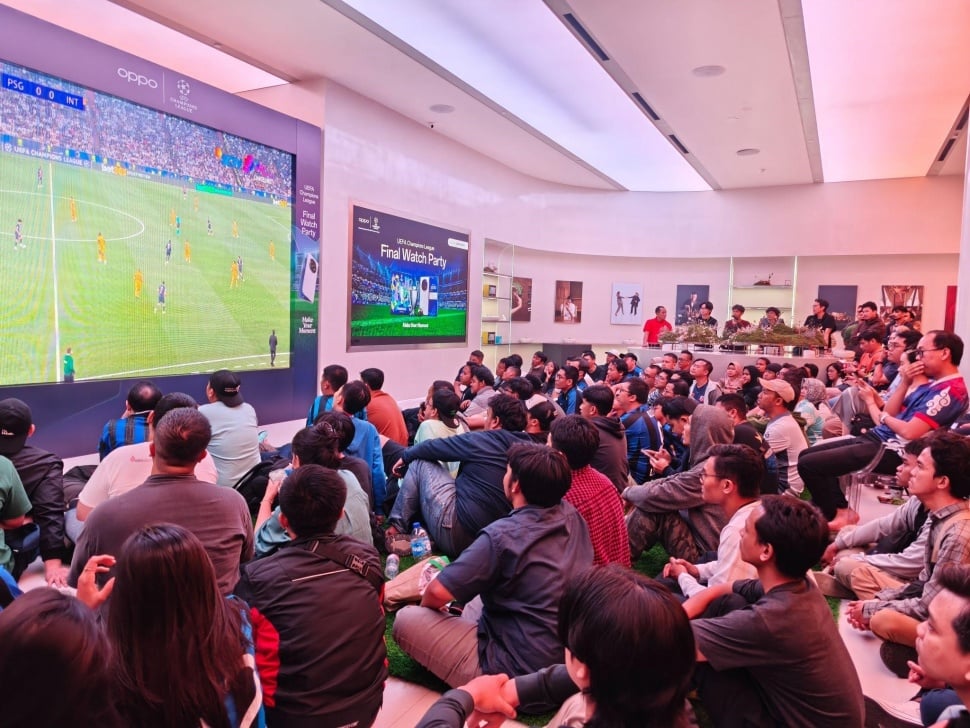 OPPO menggelar acara nonton bareng secara serentak di tiga kota, yaitu Jakarta (OPPO Gallery Gandaria City), Bali (OPPO Experience Store Discovery Mall), dan Bandung (Summarecon Mall Bandung). (Dok: OPPO)