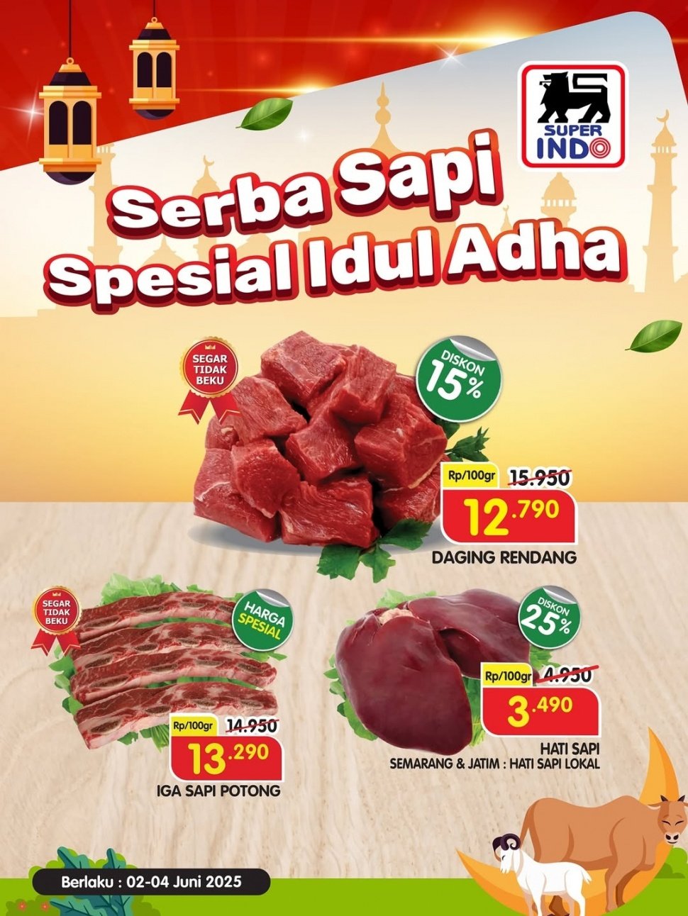 Promo Superindo yang berlaku mulai hari ini (Instagram/infosuperindo)