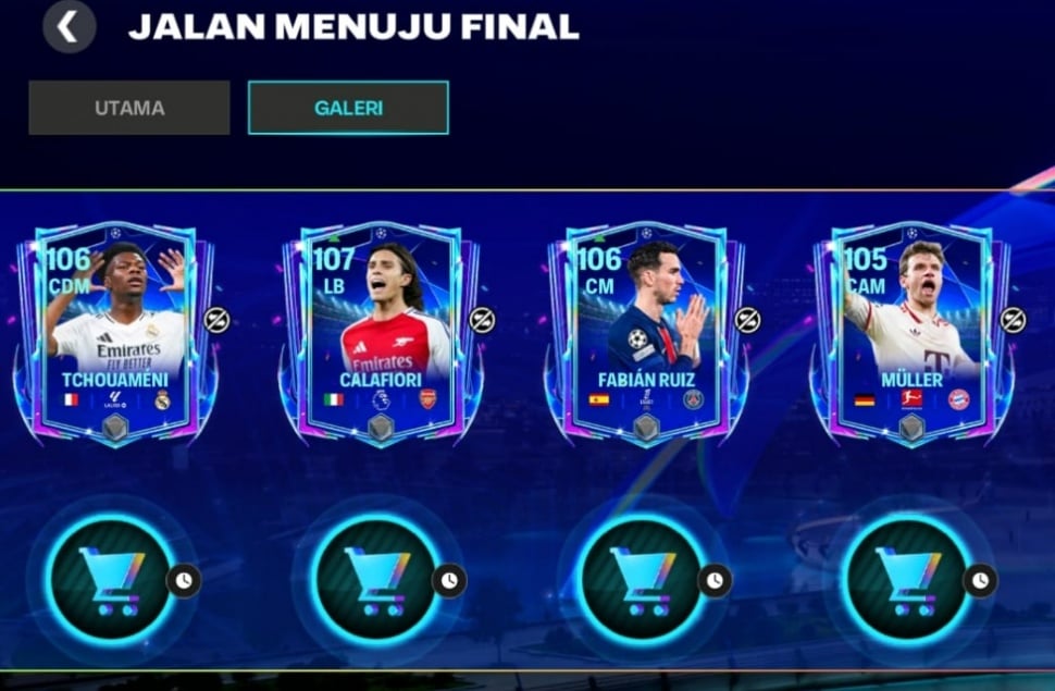 Event Road to The Final FC Mobile. (ist)