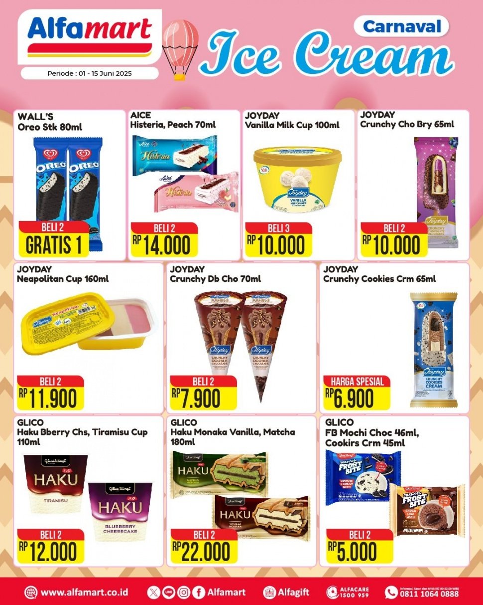 Promo Alfamart yang berlaku hari ini, Selasa, 3 Juni 2025 (Instagram/alfamart)
