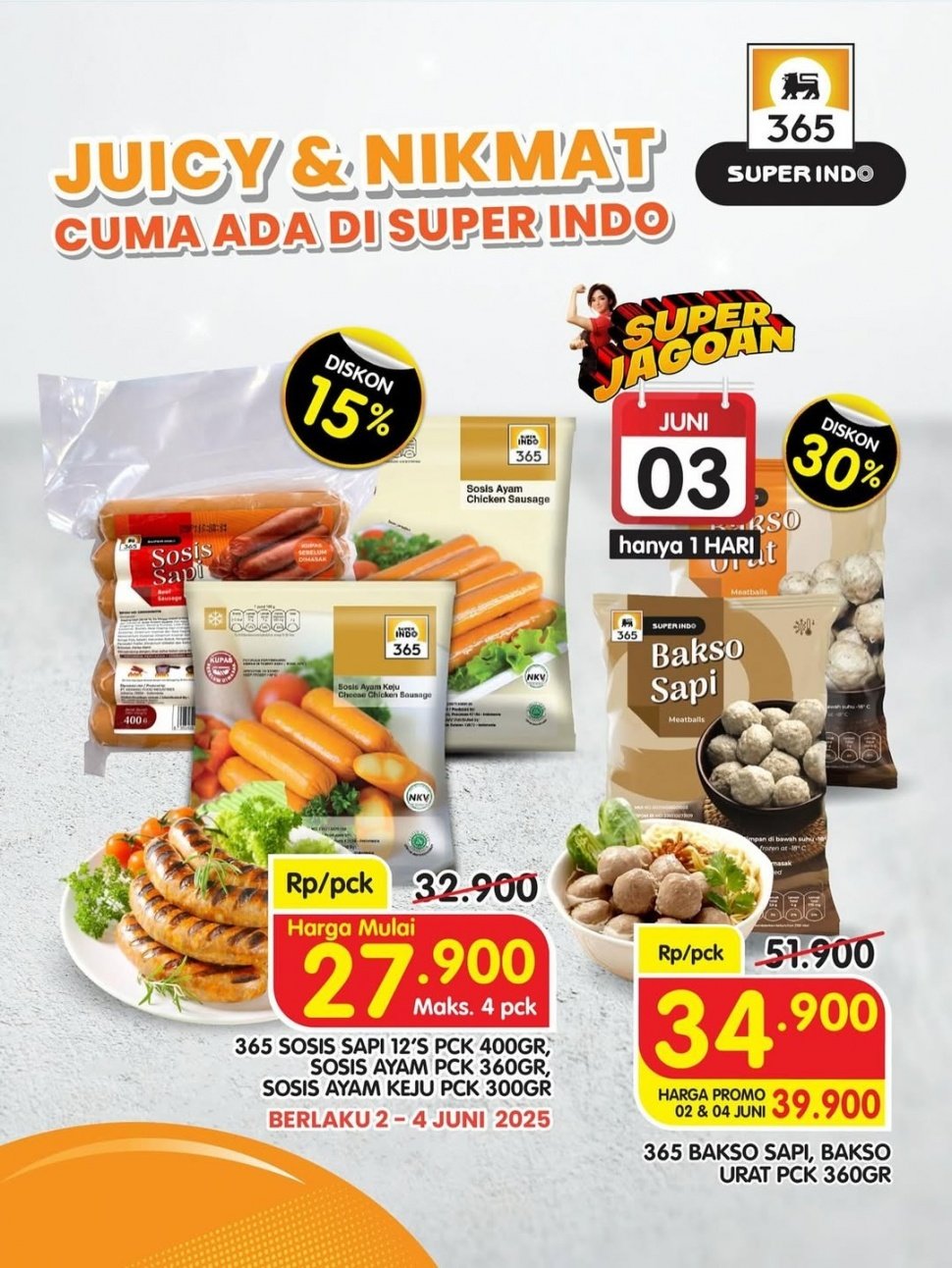 Promo Superindo hari ini, Selasa, 3 Juni 2025 (Instagram/infosuperindo)