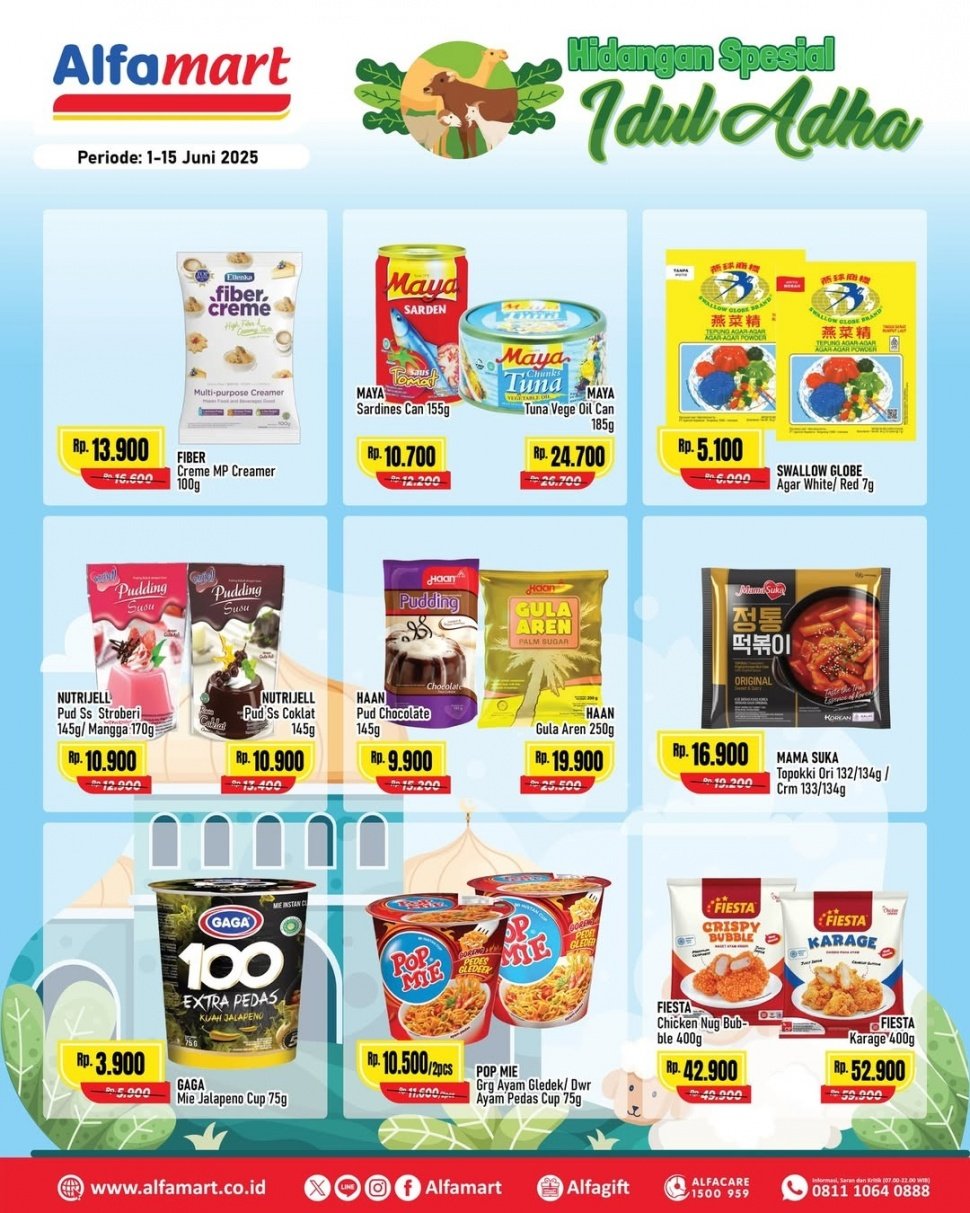 Promo Alfamart Hidangan Spesial Idul Adha. (Instagram)
