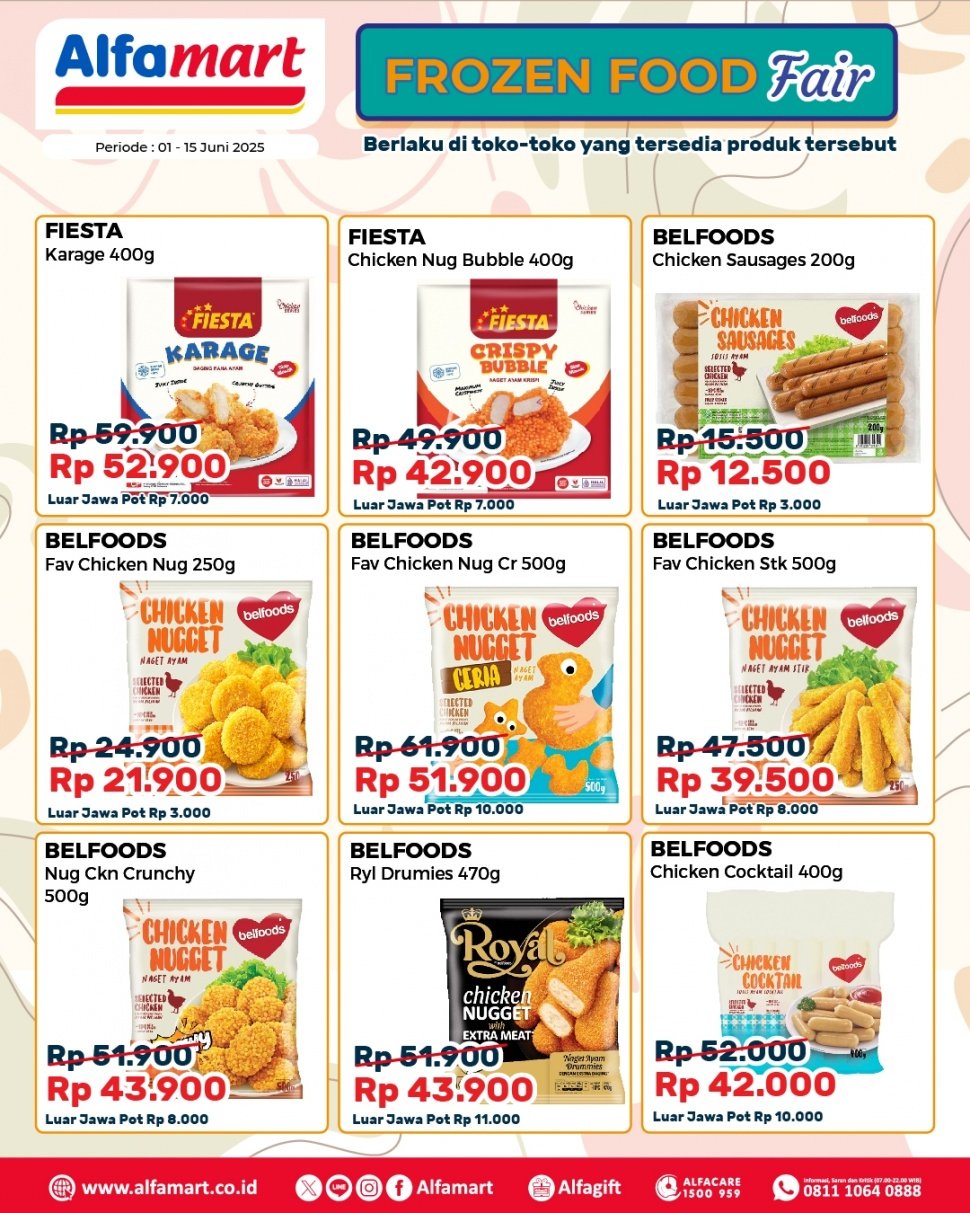 Promo Alfamart yang berlaku hari ini, Selasa, 3 Juni 2025 (Instagram/alfamart)