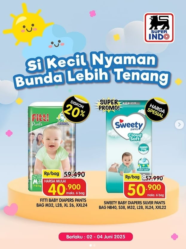 Promo Superindo terbaru 3 Juni 2025. (Instagram)