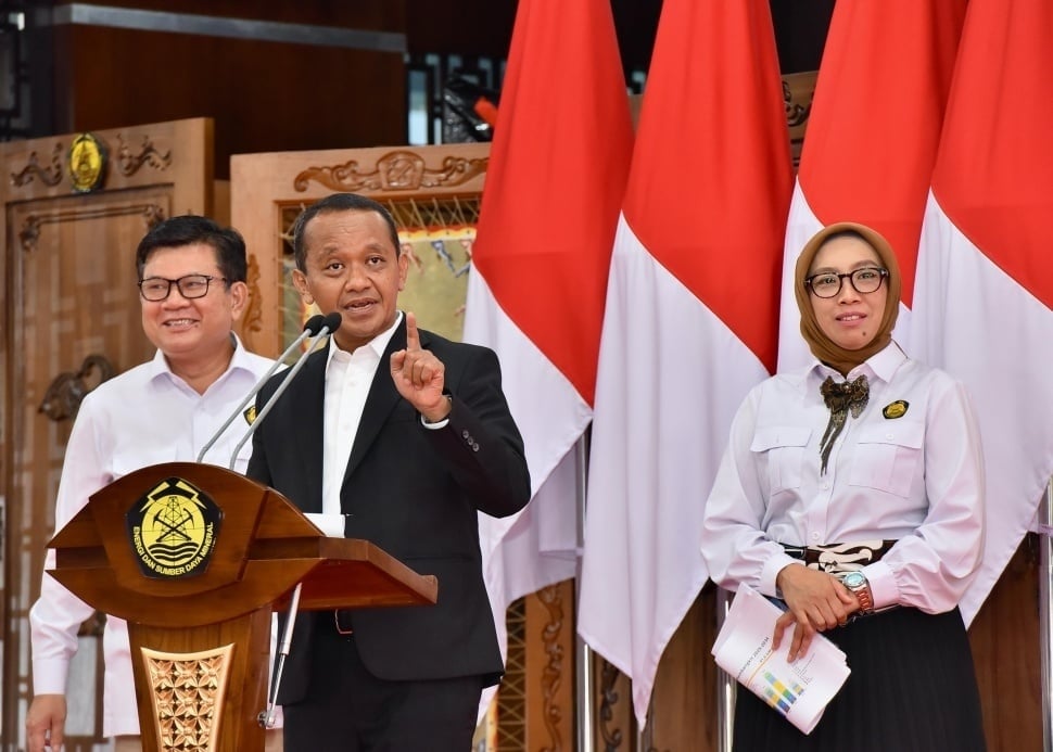 Menteri Energi dan Sumber Daya Mineral (ESDM) Bahlil Lahadalia. (Antara)