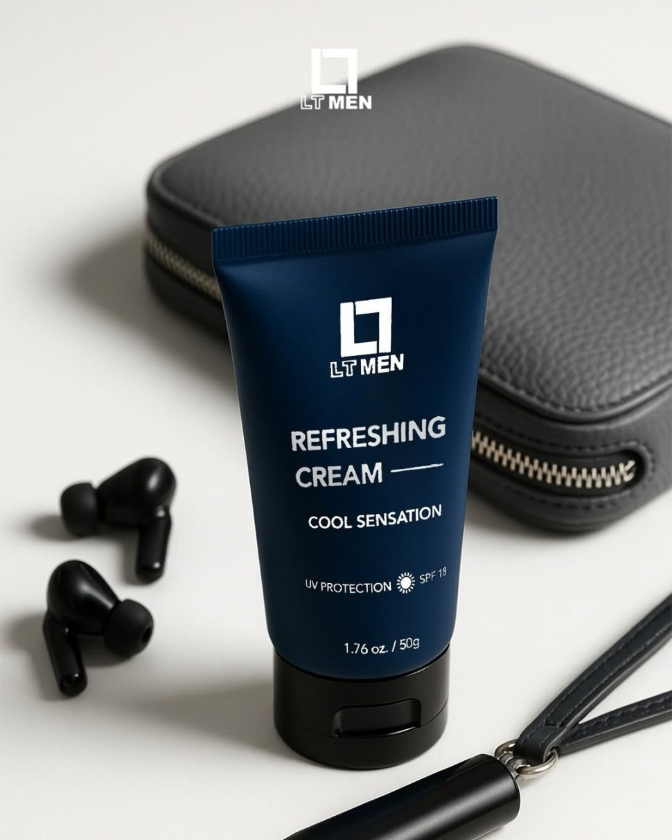 LT Men Refreshing Cream Cool Sensation SPF 18 (Shopee)