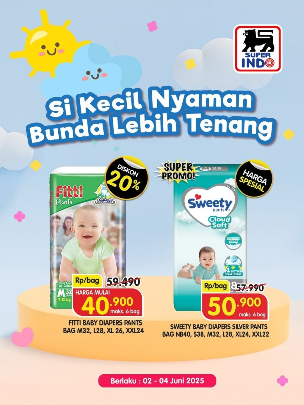 Promo Superindo hari ini, Rabu, 4 Juni 2025 (Instagram/infosuperindo)