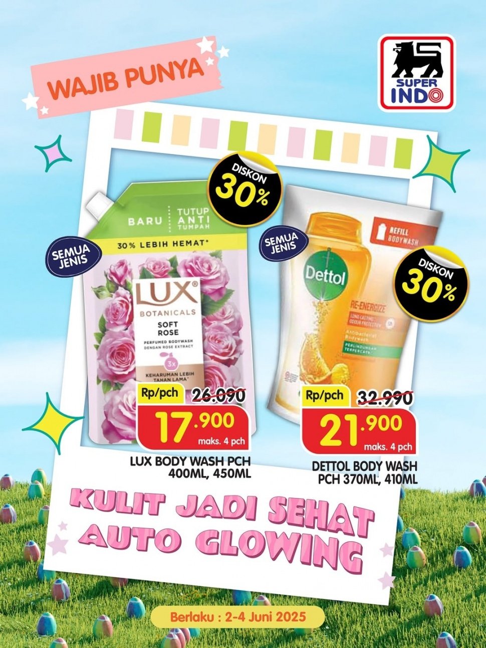 Promo Superindo hari ini, Rabu, 4 Juni 2025 (Instagram/infosuperindo)