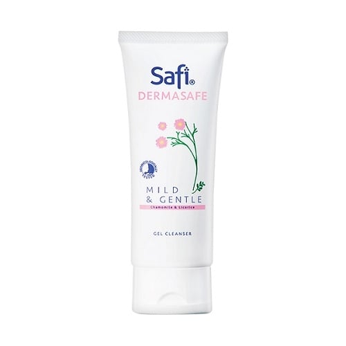 Safi Dermasafe Mild & Gentle Gel Cleanser.