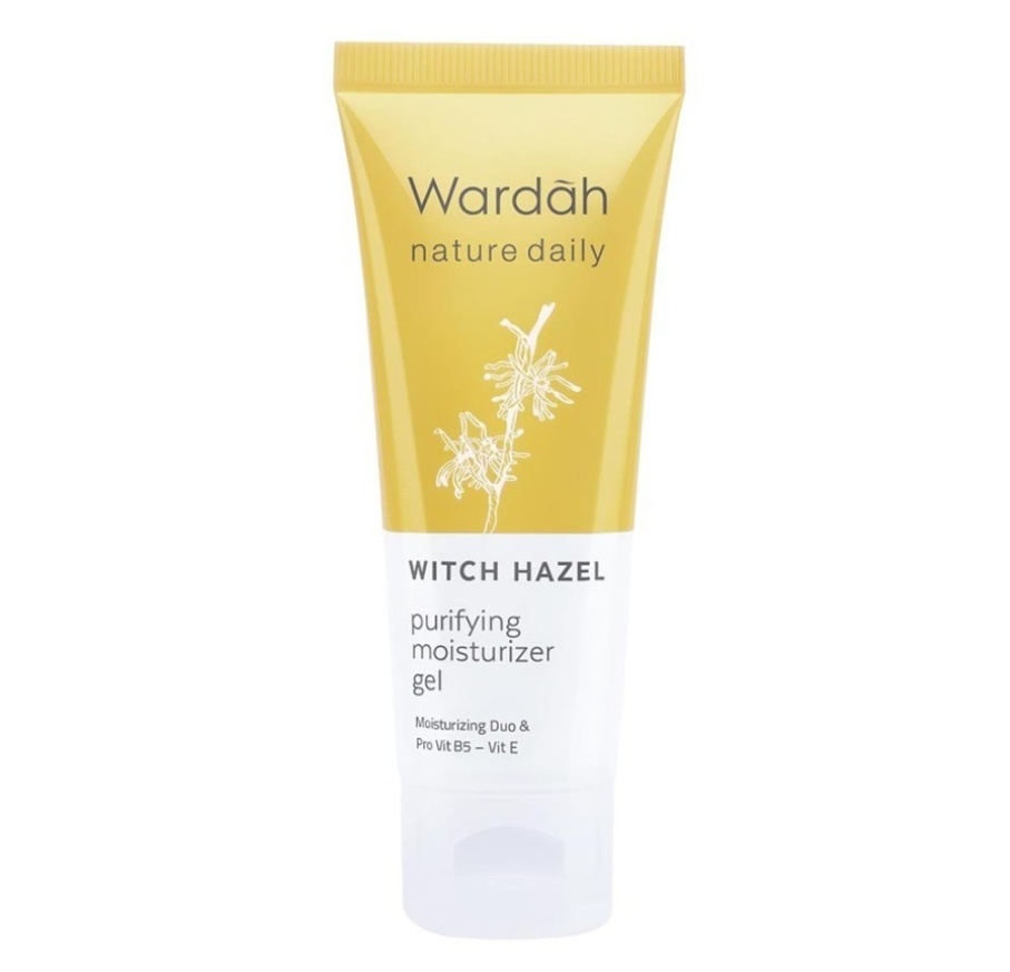 Wardah Witch Hazel Purifying Moisturizer Gel. (Wardah)