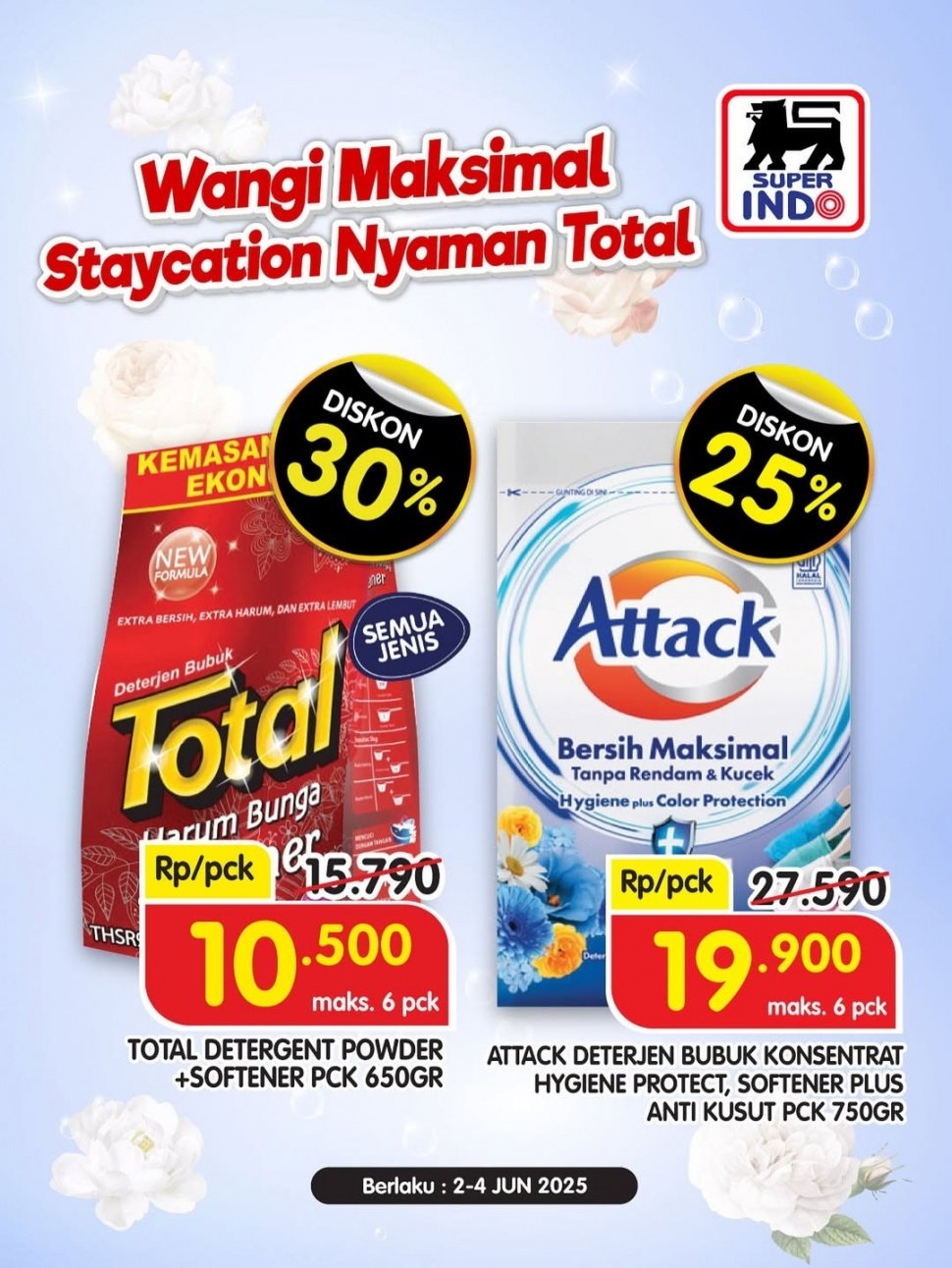 Promo Superindo hari ini, Rabu, 4 Juni 2025 (Instagram/infosuperindo)