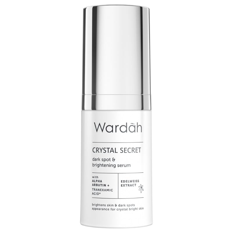 Wardah Crystal Secret 3% Tranexamid Complex alfa-Arbutin Dark Spot Corrector Serum