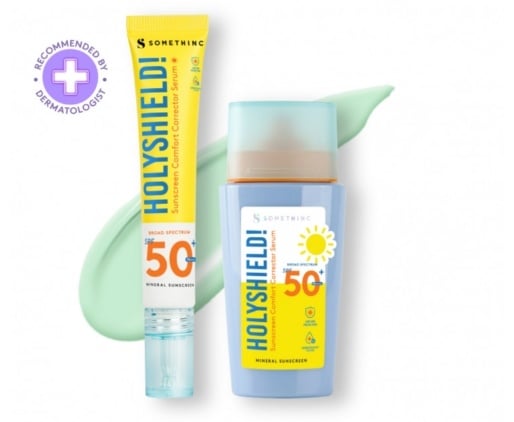 Holyshield! Sunscreen Comfort Corrector Serum SPF 50+ PA++++. [somethinc]