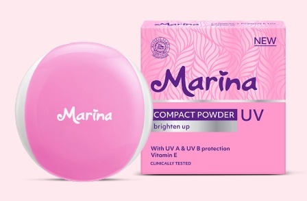 Marina UV Brighten Up Compact Powder.
