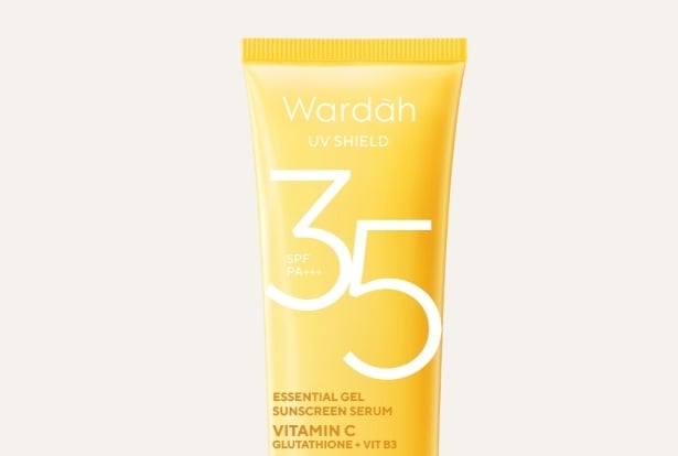 Wardah UV Shield Essential Gel Sunscreen Serum SPF 35 PA+++. [wardahbeauty.com]