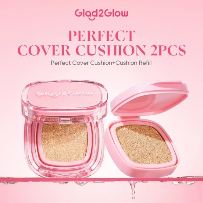 Glad2Glow Perfect Cover Cushion (Shopee)