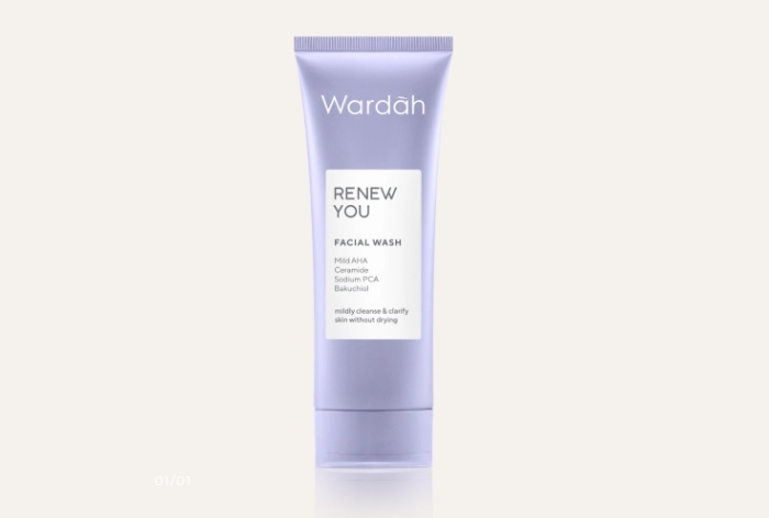 Rangkaian skincare Wardah untuk usia 50 tahun ke atas.