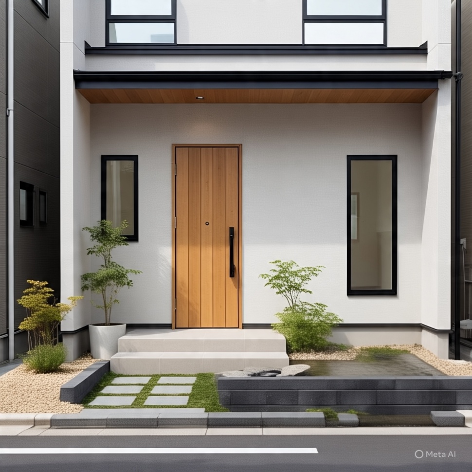Ilustrasi desain rumah subsidi [Meta AI]