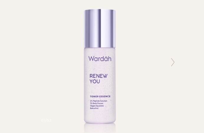 Rangkaian skincare Wardah untuk usia 50 tahun ke atas.