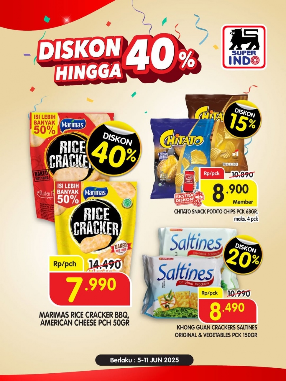 Promo Superindo hari ini, Minggu, 8 Juni 2025 (Instagram/infosuperindo)
