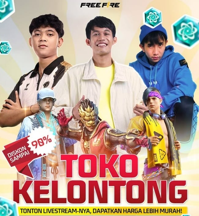 Event toko kelontong di FF. (ist)