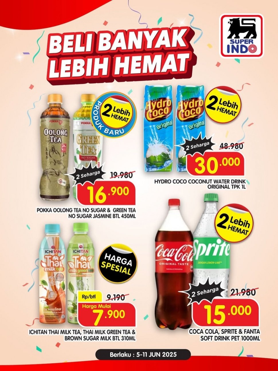 Promo Superindo hari ini, Minggu, 8 Juni 2025 (Instagram/infosuperindo)