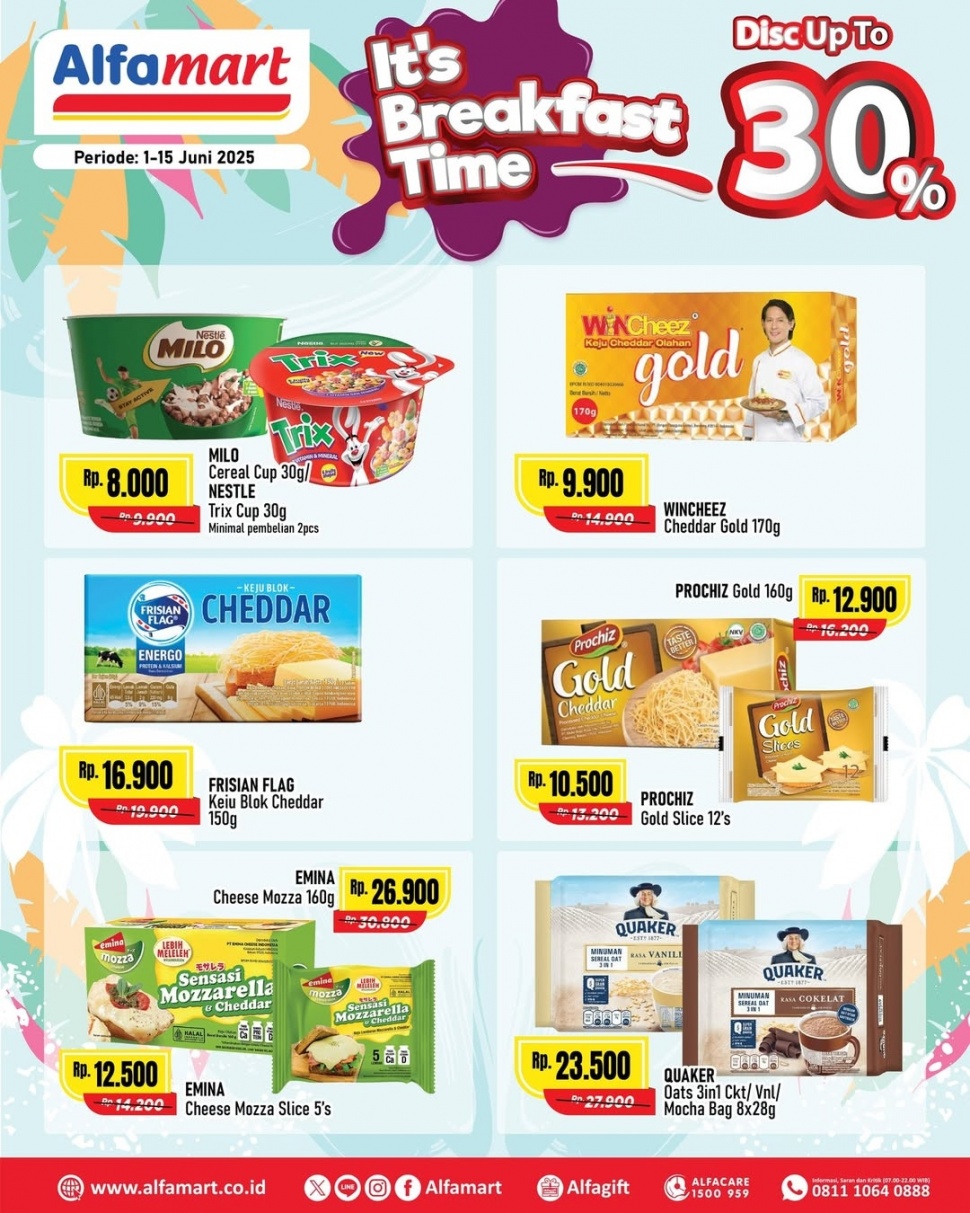 Promo Alfamart hari ini (Instagram/alfamart)
