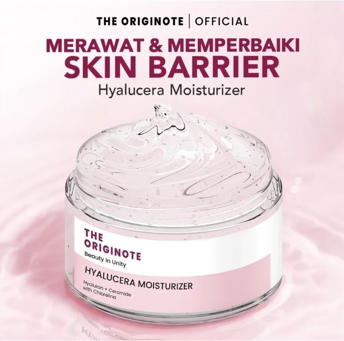 The Originote Hyalucera Moisturizer Gel (Shopee)